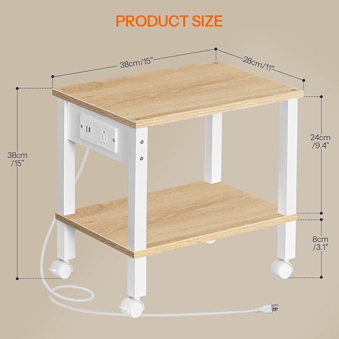 HOOBRO 2-Tier Printer Stand - Image 3