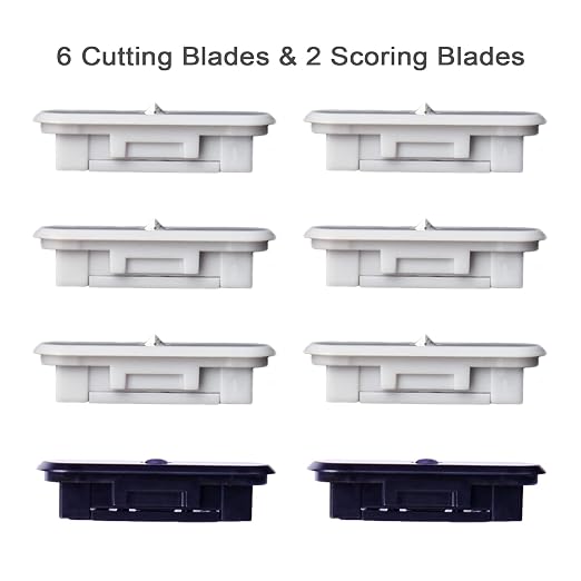 Likart 8 Pack Portable Trimmer Cutting Blades, Compatible - Image 2