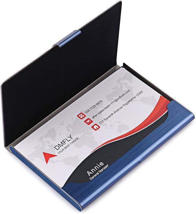 Business Card Holder, Slim Business Card Case - Image 8