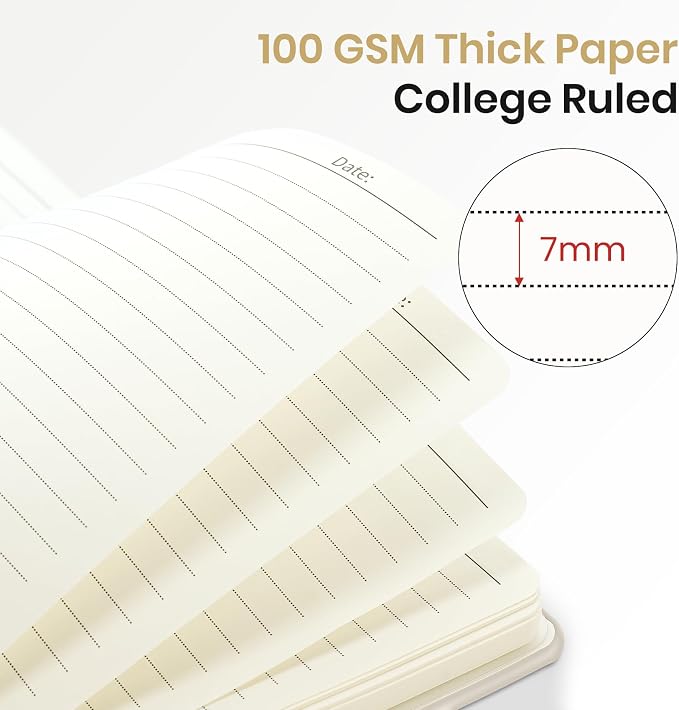 ZOTIA Lined Spiral Journal Notebook - Image 2