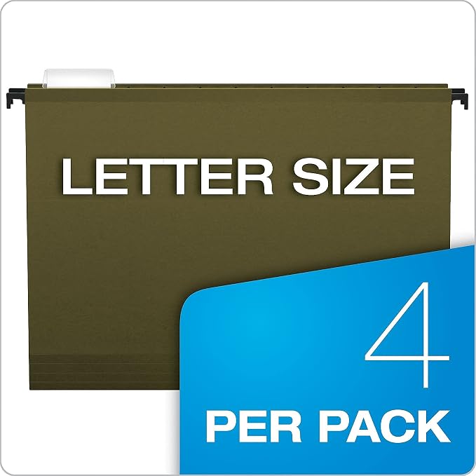 Pendaflex SureHook Reinforced Extra Capacity Hanging Pockets, Letter Size - Image 7