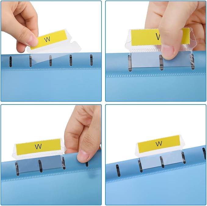 Merrynine Hanging File Folders Letter Size 15pcs, Polypropylene Filing Cabinet - Image 5