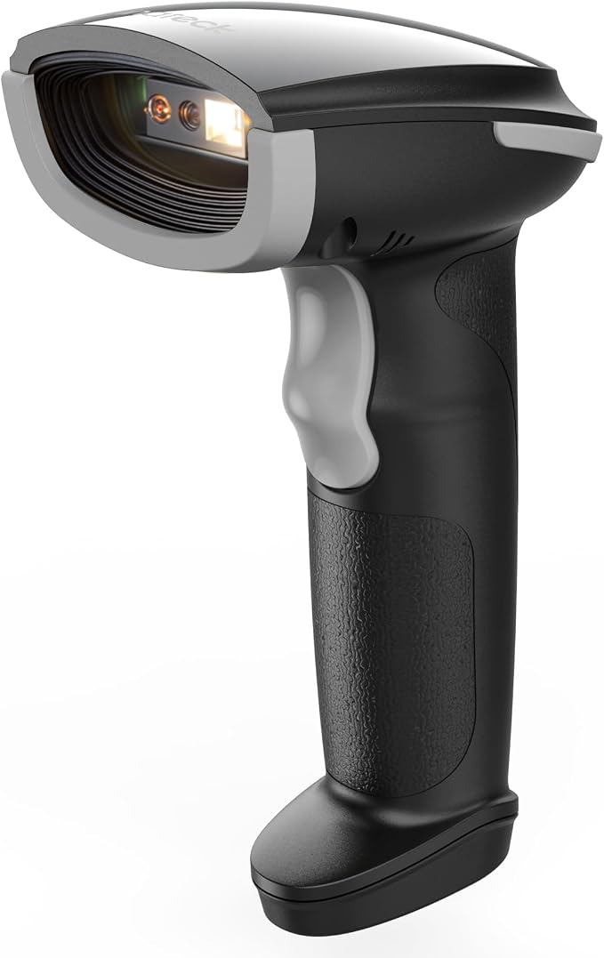 Inateck 2D Barcode Scanner, Wireless Bluetooth QR Barcode Scanner, Handheld by Inateck