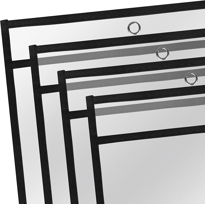Job Ticket Holders 9x12, 30 Pack Sheet Protectors Plastic Paper Sleeves | Heavy - Image 7
