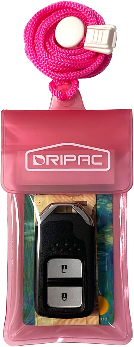 DRIPAC Waterproof Car Key FOB Case Waterproof Wallet Waterproof Holder Pouch by DRLOKPAK