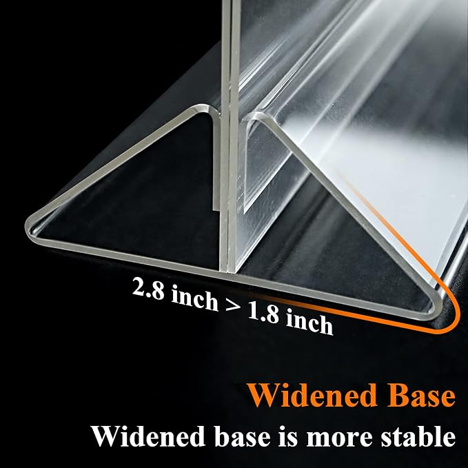 Seencool 5 x 7 Acrylic Sign Holder - Image 4
