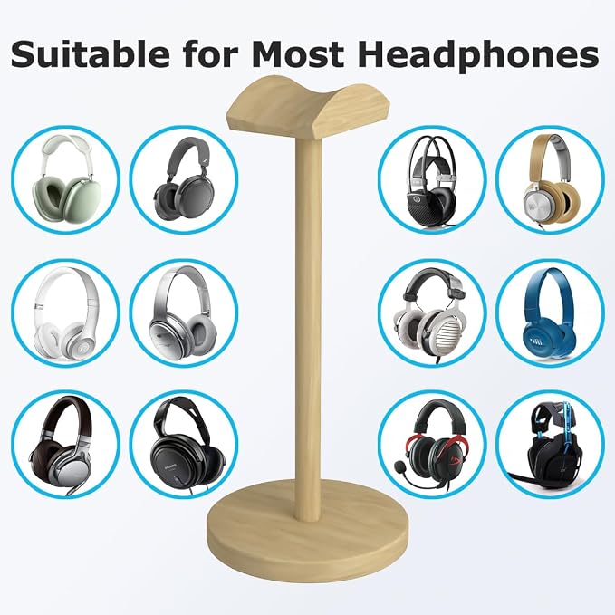 Headphone for Desk Hanger Holder Organizer Keeper Racks Storage Mount Gaming - Image 5