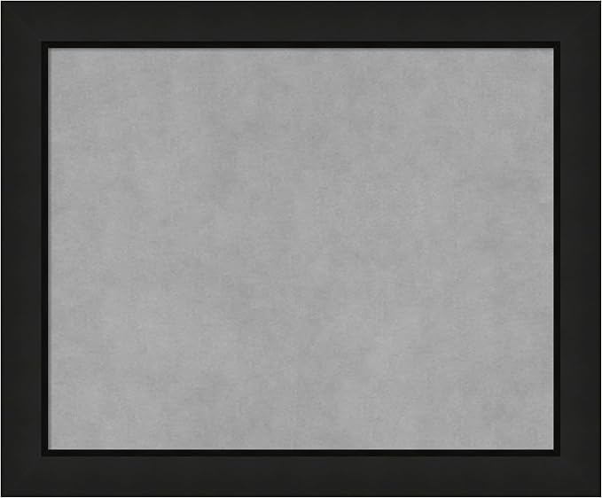 Amanti Art Black Framed Magnetic Board 19x23 Small Vision Board by AmantiArt