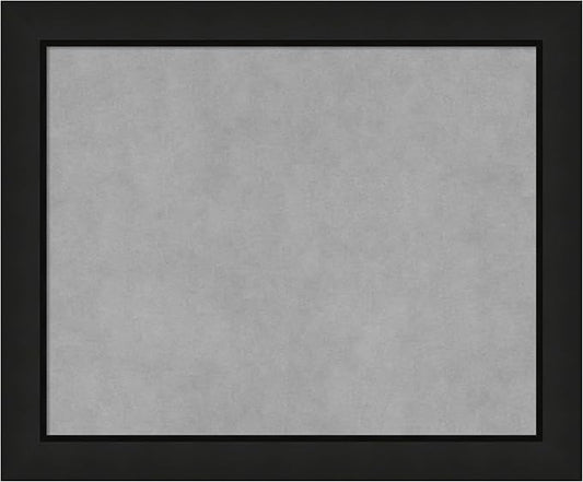 Amanti Art Black Framed Magnetic Board 19x23 Small Vision Board by AmantiArt