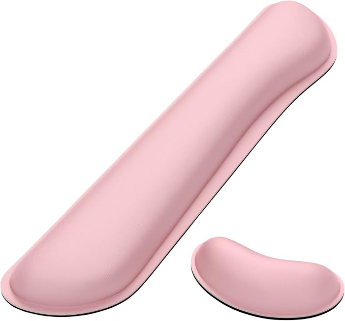 Dapesuom Enlarge Keyboard Wrist Rest, Memory Foam Wrist Cushion by Unknown