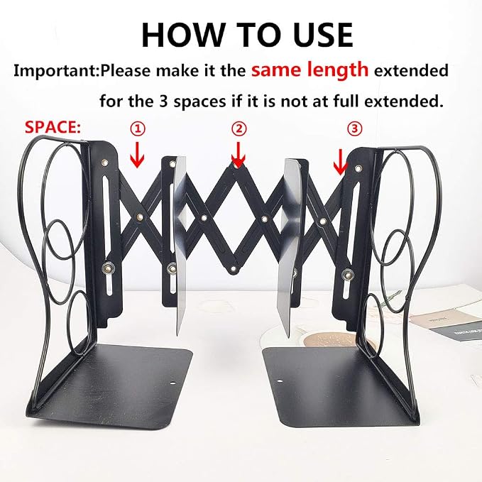 Adjustable Bookends - Image 3