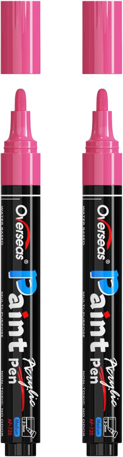 Overseas Pink Paint Pens Paint Markers by Overseas