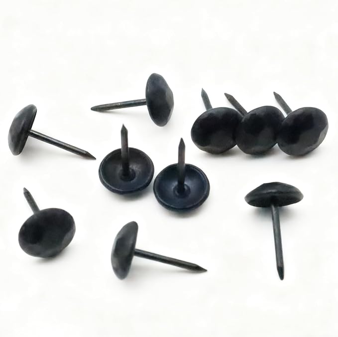 110pcs Upholstery Tacks for Furniture, Metal Upholstery Nails Decorative Thumb - Image 4
