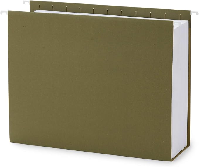 Blue Summit Supplies Extra Capacity Hanging File Folders, 25 Reinforced Hang - Image 3