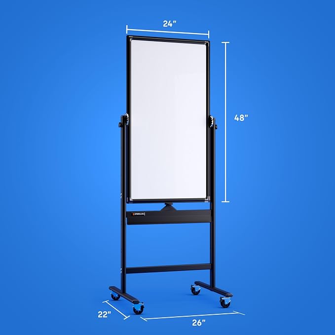 Rolling Dry Erase Board 24 x 48 - Image 9