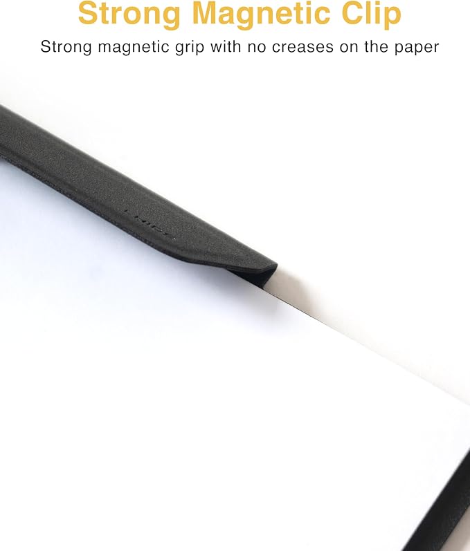 LHiDS Magnetic Clipboard – Slim Leather Writing Board - Image 2