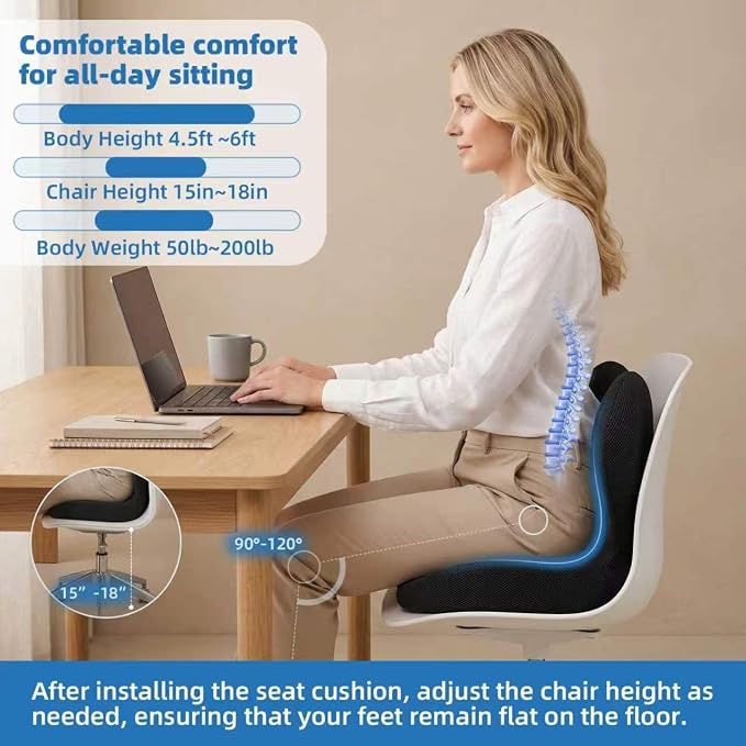 Seat Cushion, Office Chair Cushion - Image 8