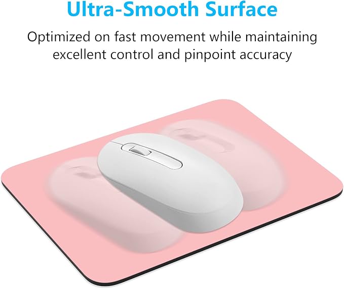 Dapesuom Small Mouse Pad, 6 x 8 Inch Thick Rubber Premium-Textured Non-Slip - Image 5