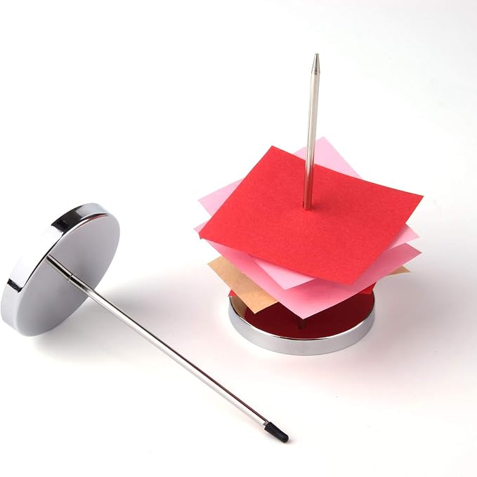 4pcs Desk Receipt Holder Bill Fork Receipt Spike Stick Silver Restaurant Check - Image 8