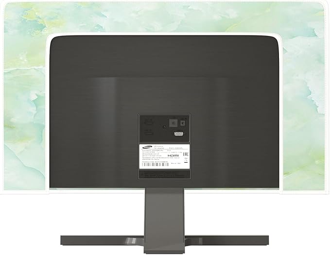 Baocicco Sage Green Marble Waterproof TV Dust Cover 58, 60 Inch Anti-Static - Image 5