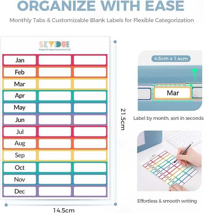 SKYDUE Expanding File Folder - Image 2