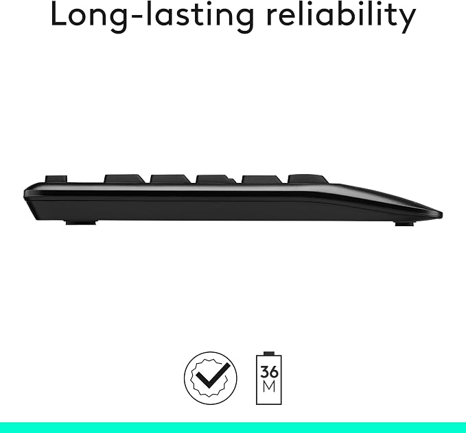 Logitech MK345 Wireless Keyboard and Mouse Combo - Image 6