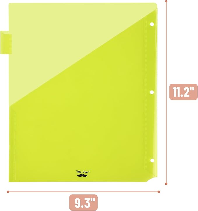 Mr. Pen- Binder Dividers with Pockets and Tabs, 16 Pack | Colorful, 3 Ring - Image 4