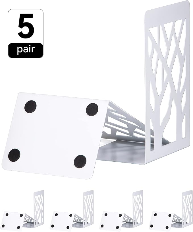 Book Ends, Bookends for Shelves, Book Ends for Heavy Books, Book Stoppers for by INN%C3%94PLUS