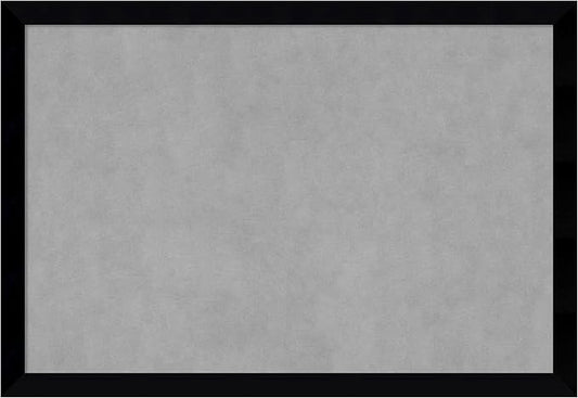 Amanti Art Black Framed Magnetic Board 27x39 Large Vision Board by AmantiArt