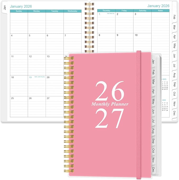2026-2027 Monthly Planner by Heveboik