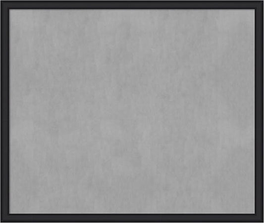 Amanti Art Black Framed Magnetic Board 43x51 Oversize Vision Board by AmantiArt