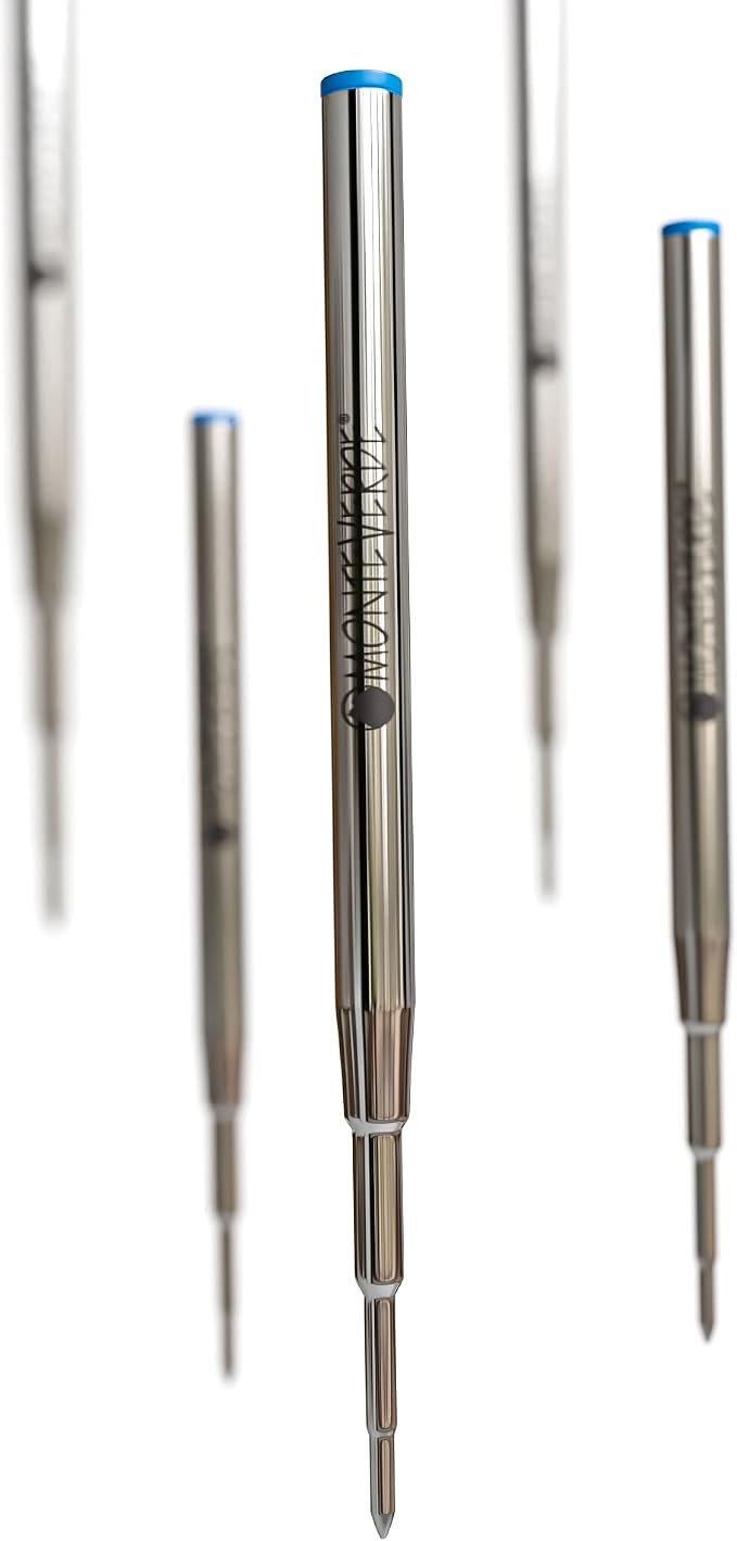 Monteverde USA Soft Ballpoint Refills to Fit Montblanc Pens, Medium Point - Image 6