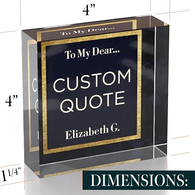 Custom Acrylic Sign Personalized, Custom Desk Name Plate, 18 Styles, - Image 8