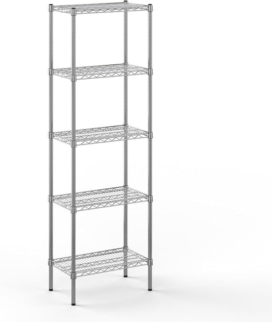 Regal Altair 14" Deep x 24" Wide x 74" Height Wire Shelving Kit | 5-Tier | NSF by Regal+Altair