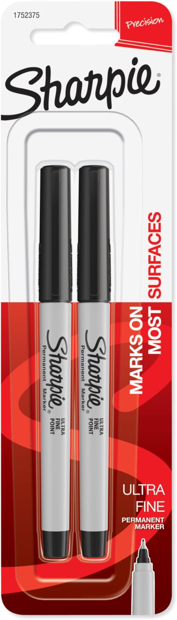 Sharpie Permanent Markers, Ultra Fine Point, Office Supplies by Unknown