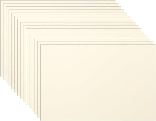 Guakicae 60 Sheets Cream Cardstock 4 x 6 Ivory Paper, 300gsm/110lb Heavyweight by Guakicae
