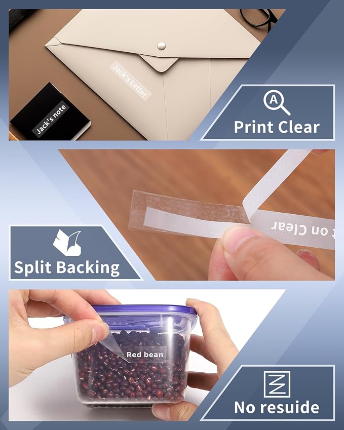 Oozmas Compatible Label Tape Replacement - Image 3