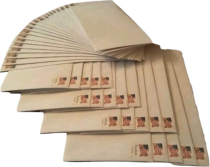 20 Forever Stamps Stamped Envelopes - Image 2