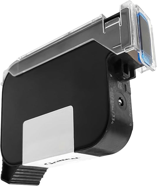 Original Ink Cartridge for 1580P1 Handheld Inkjet Printer, Quick-Drying Ink Replacement 42ml, Black Inkjet Ink Cartridge for Handheld Printer, Inkjet Coder Cartridge for Various Materials-DeskLoop Office