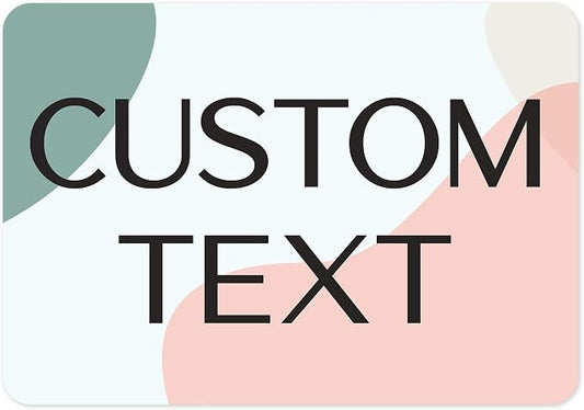 Custom Sign, Custom Street Sign, 11 Font Colors, 13 Font Styles, 4 Hole Options by MySignCenter