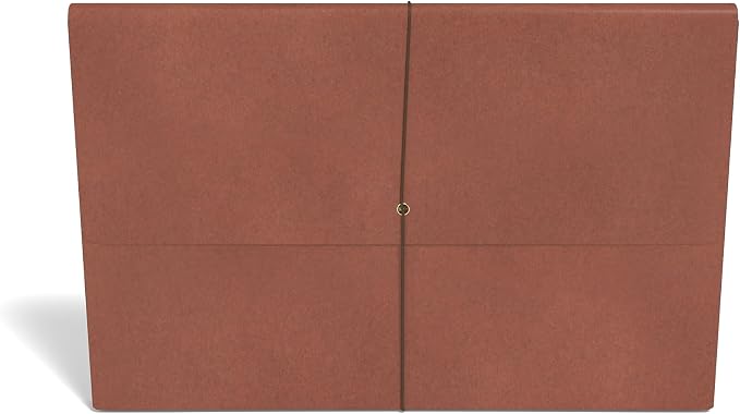 Staples Expanding Wallets, Letter Size, 3.5‑Inch Expansion, Durable Brown - Image 5