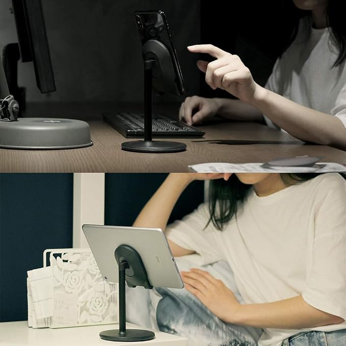 Bright Stone Phone Stand for Desk, Adjustable Cell Phone Holder for Desk - Image 3