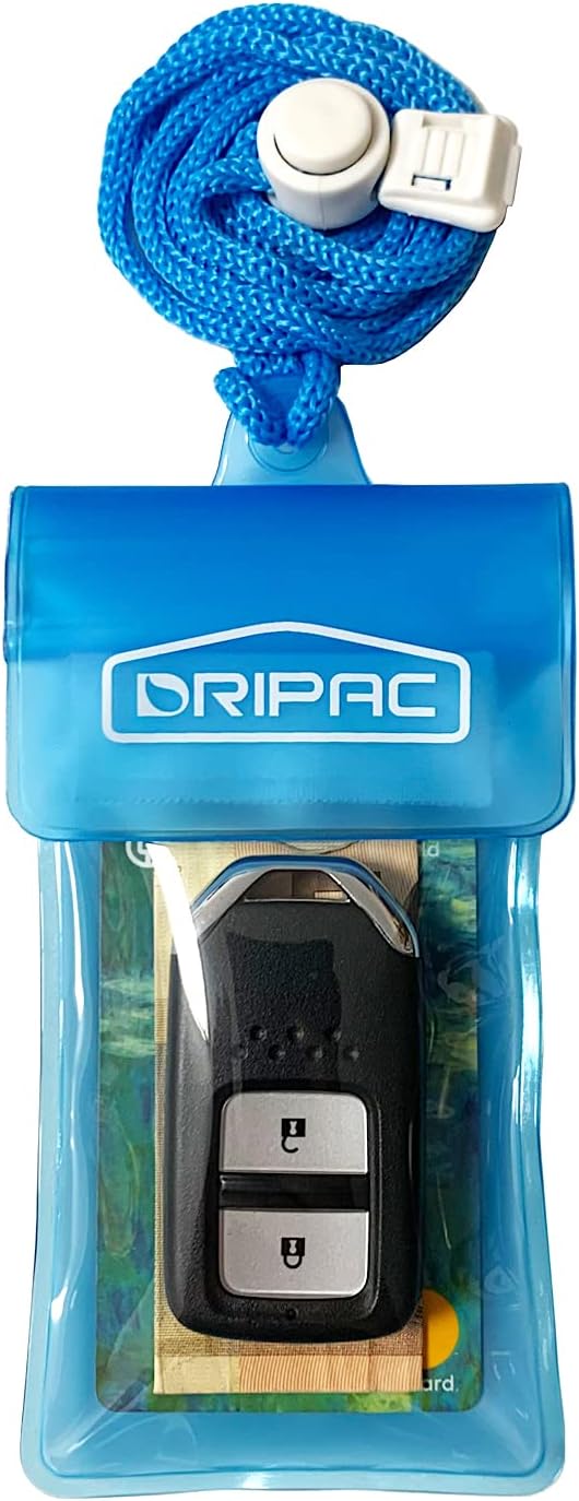 DRIPAC Waterproof Car Key FOB Case Waterproof Wallet Waterproof Holder Pouch by DRLOKPAK