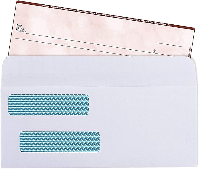 Aimoh #8 Double Window Self Seal Security Envelopes - Image 4