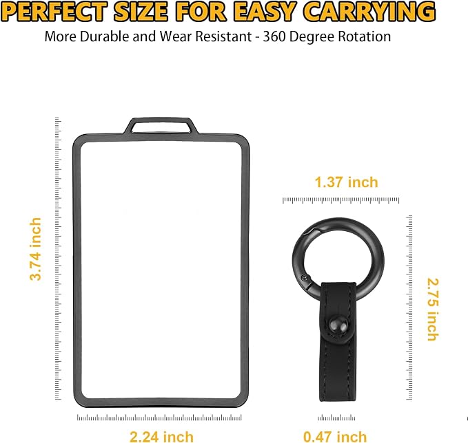 FT FUNTOR for Tesla Transparent Key Card Holder, TPU Card Case Protector - Image 5