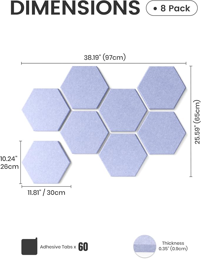 Fluxynara Hexagon Cork Board Alternative - Image 2