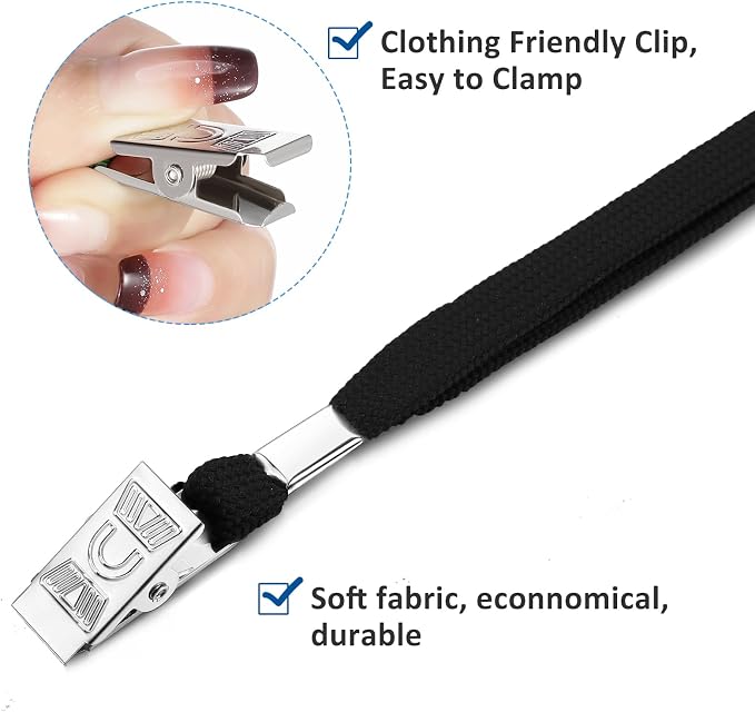 Marspark 20 Pcs ID Badge Holder - Image 5