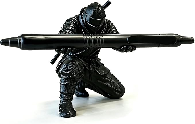3D Printed Ninja Pen Holder by Unknown