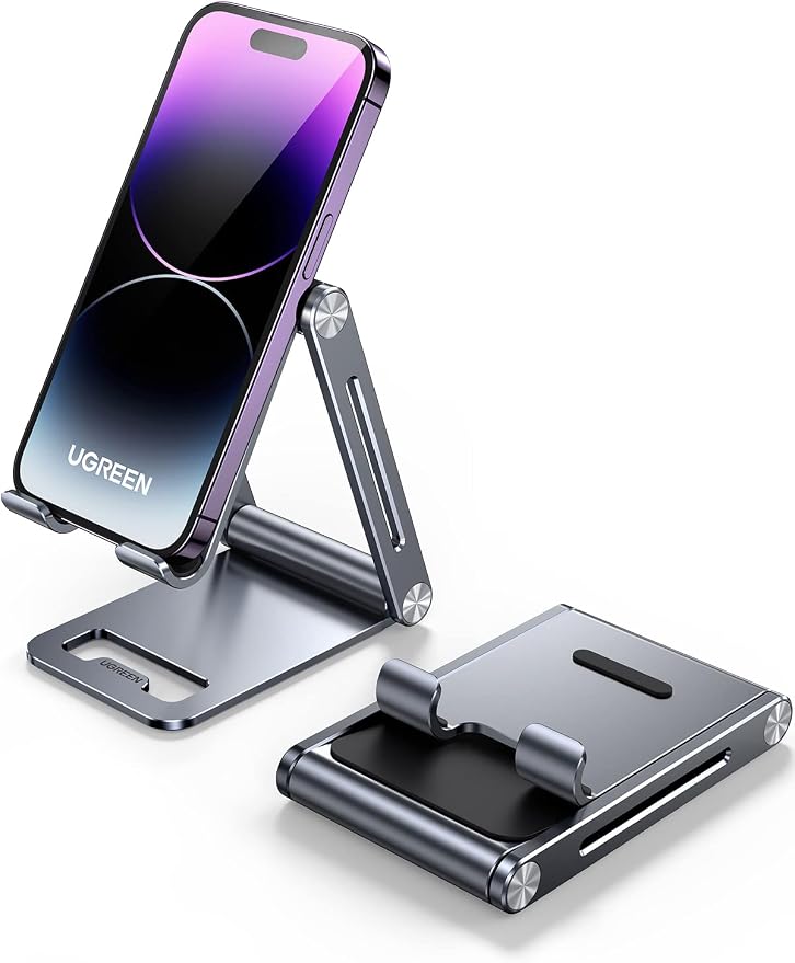 UGREEN Phone Stand for Desk Cell Phone Holder Adjustable Compatible - Image 6