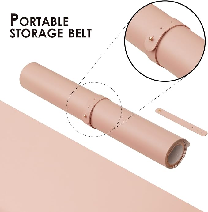 Large Desk Mat - 47.2"x 17" Non-Slip PU Desk Pad - Image 4